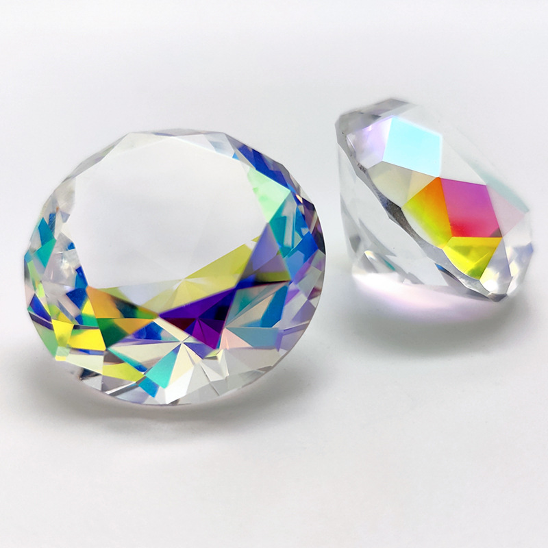 30-80mm AB Colorful K9 Crystal - огляд і ціна Paper Weight Crystal