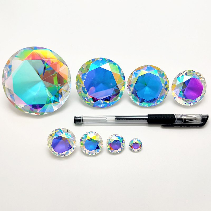 30-80mm AB Colorful K9 Crystal - огляд і ціна Paper Weight Crystal