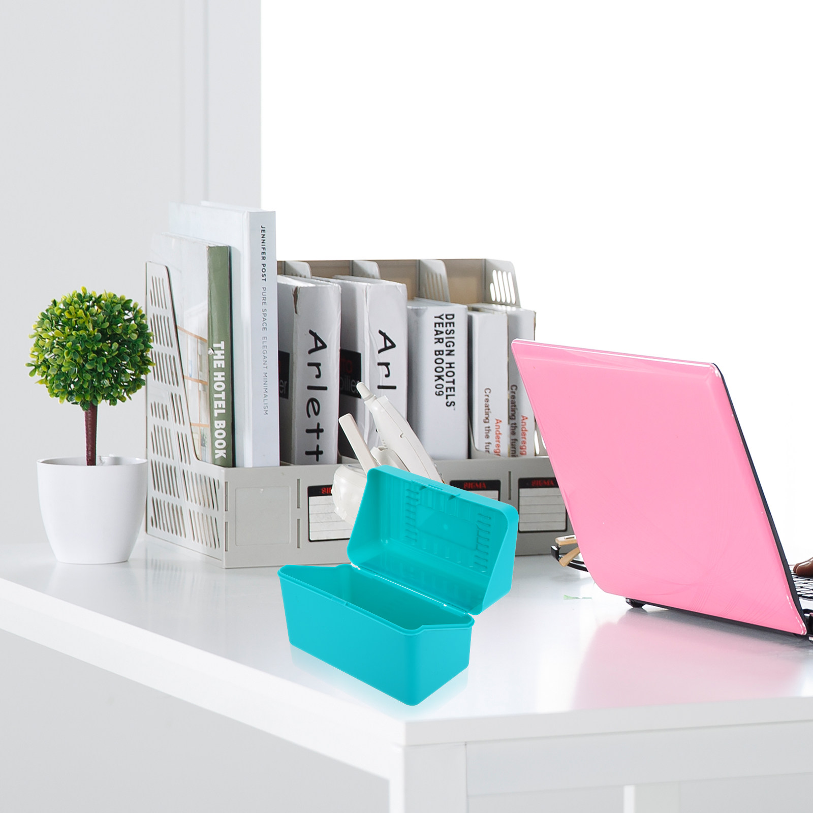 4Pcs Plastic Index Card File B - огляд і ціна Index Card Holder