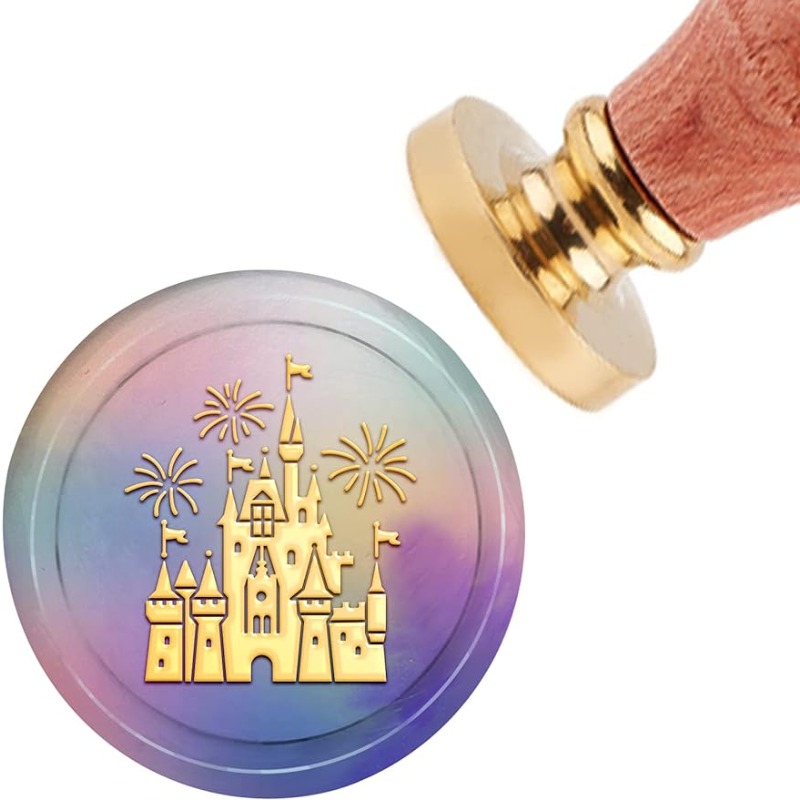 1 Set Castle Wax Seal Stamp Fi - огляд і ціна Wax Seal Stamp Set